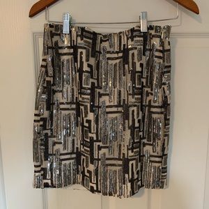 RW&Co Sequin Mini Skirt - size 0